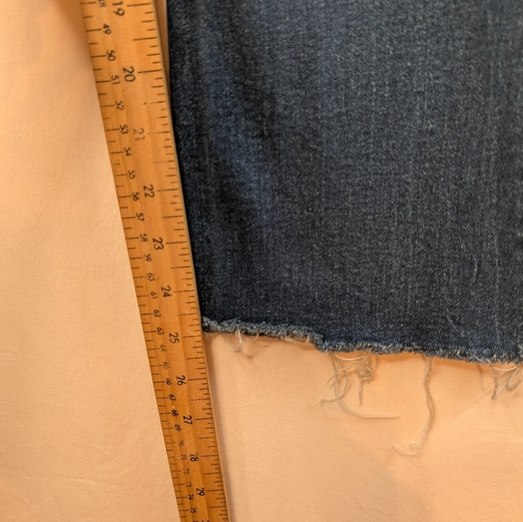 12.Zara Women's Blue Flared Jeans - Picture 3 of 4